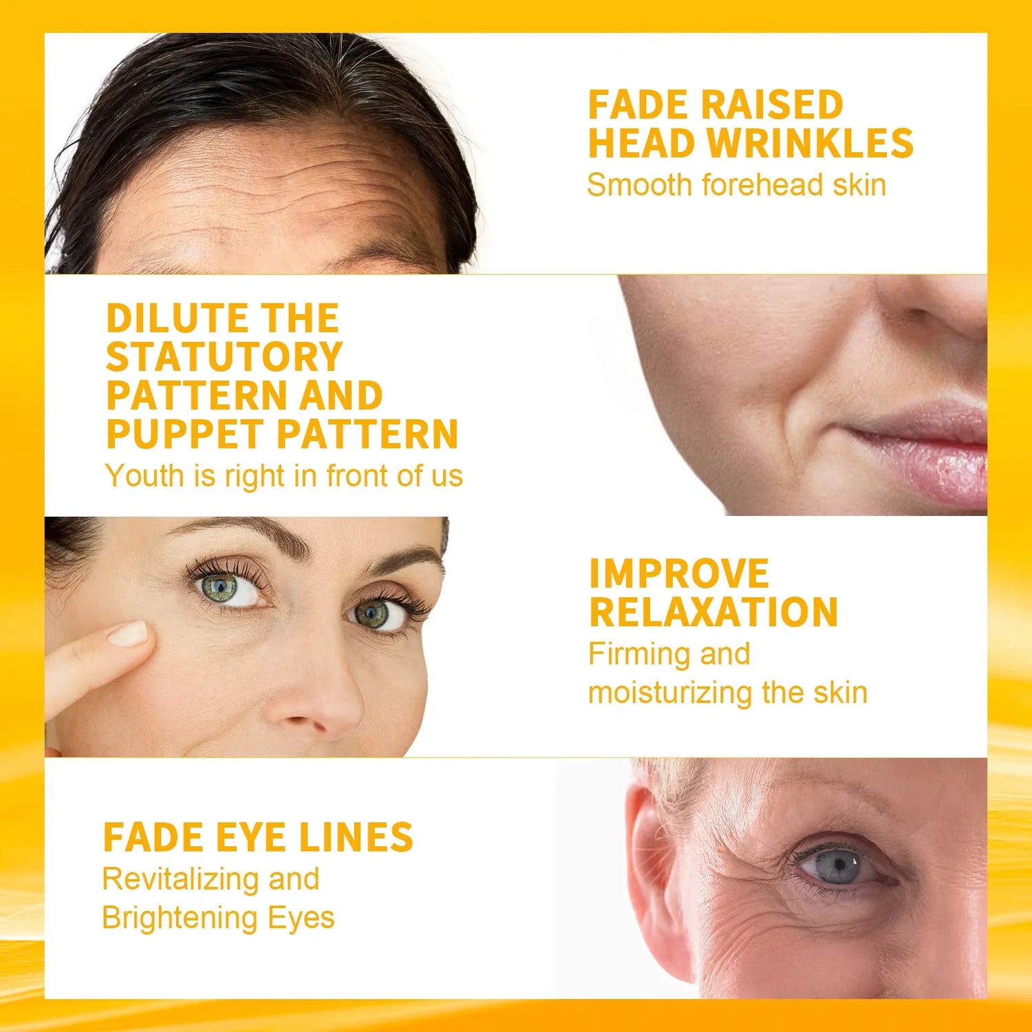 Revitalize Your Skin with 24k Gold Ginseng Anti-Wrinkle Serum - Firming, Lightening, and Deep Moisturizing Formula