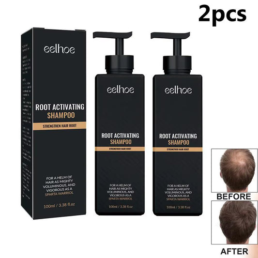 Revitalize Your Hair with Our 2-Piece Anti-Baldness Thickening Root Activator Shampoo - Nourish and Regrow Thinning Hair