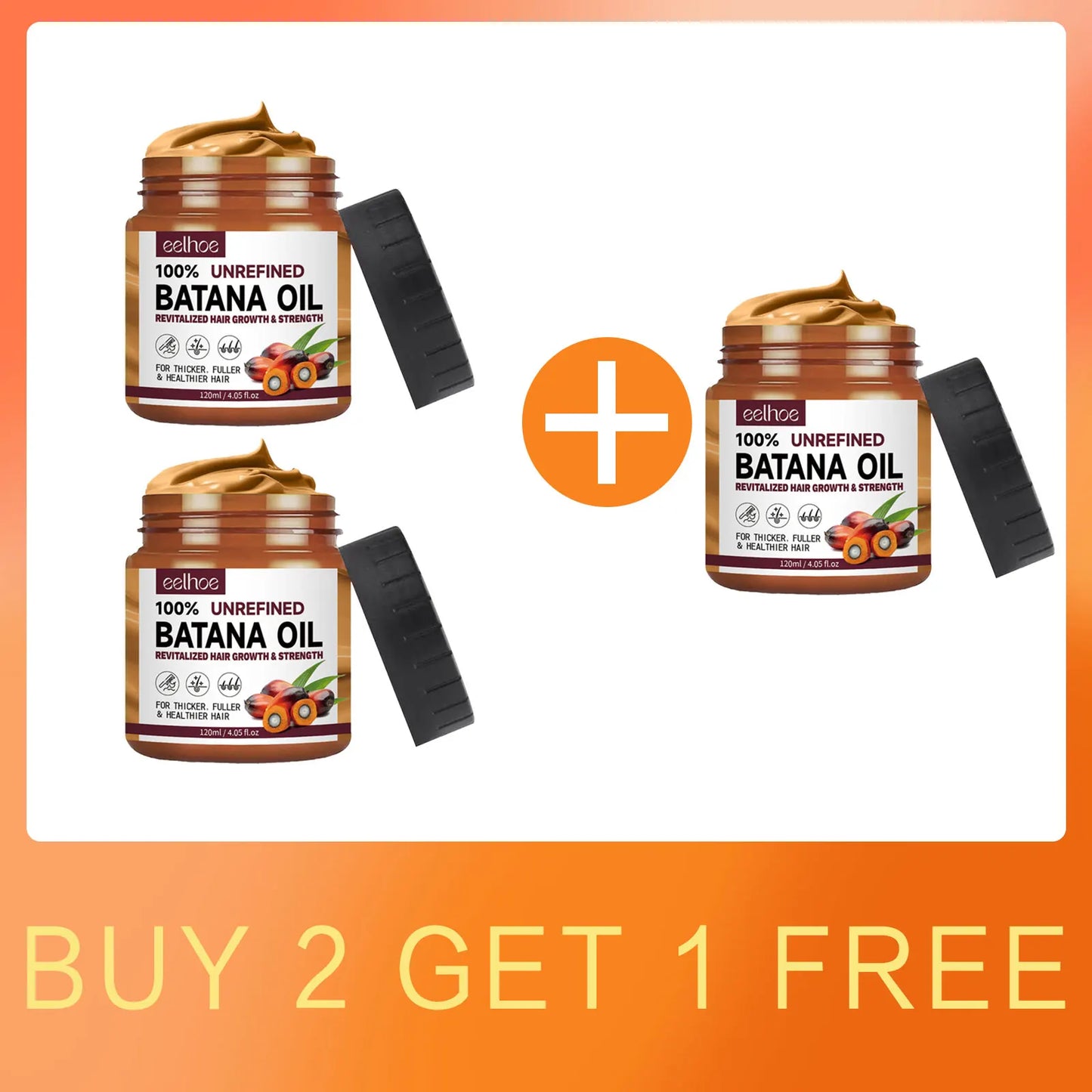 Batana Oil Hair Care Set: Nourishing Shampoo and Conditioner for Anti-Frizz, Hair Growth, and Loss Treatment