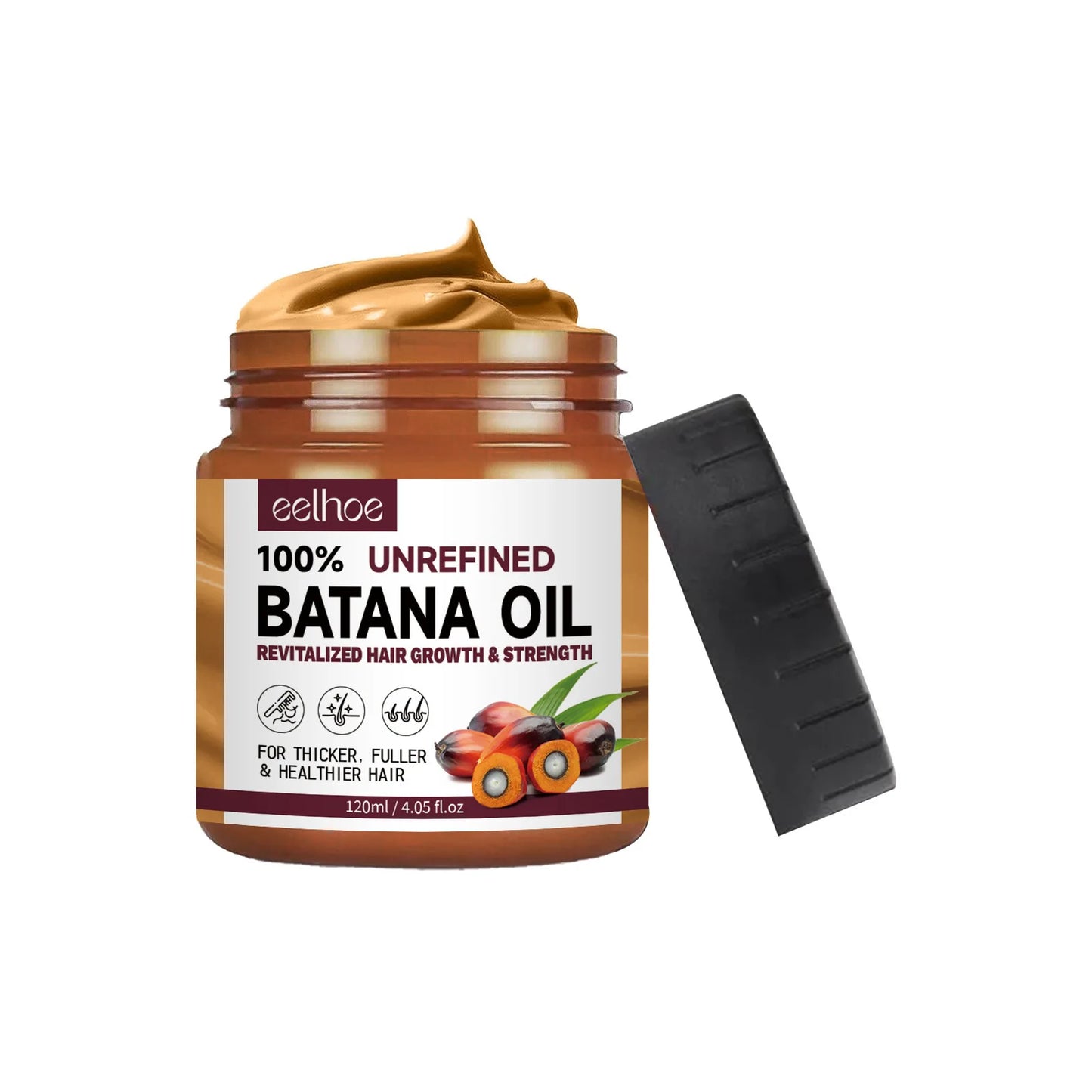 Batana Oil Hair Care Set: Nourishing Shampoo and Conditioner for Anti-Frizz, Hair Growth, and Loss Treatment