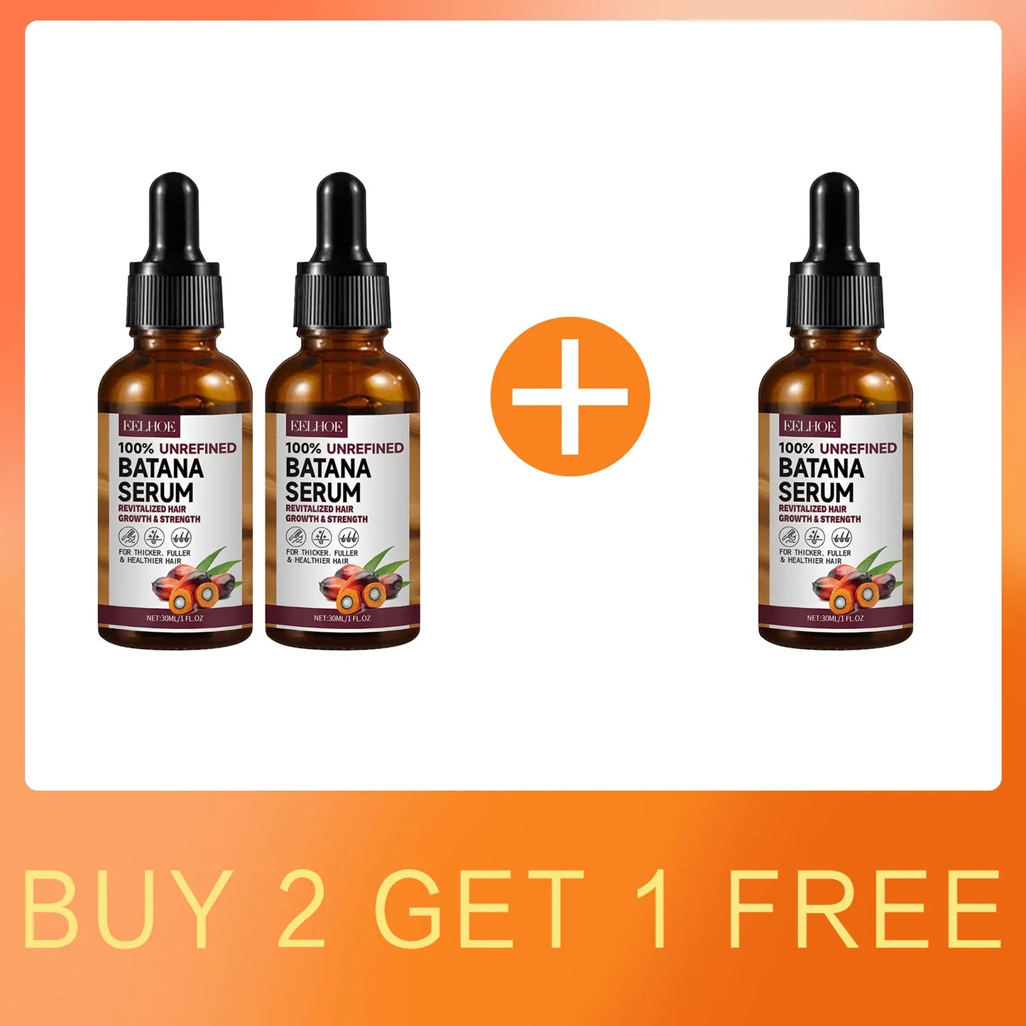 Batana Oil Hair Care Set: Nourishing Shampoo and Conditioner for Anti-Frizz, Hair Growth, and Loss Treatment