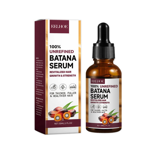 Batana Oil Hair Care Set: Nourishing Shampoo and Conditioner for Anti-Frizz, Hair Growth, and Loss Treatment